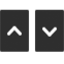 Displays earlier or later trips icon
