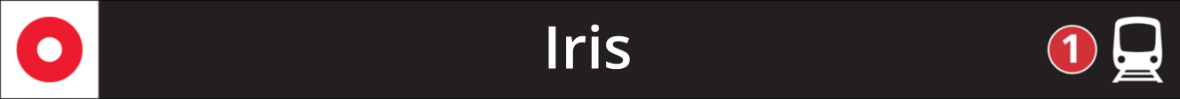Iris's Station door sign