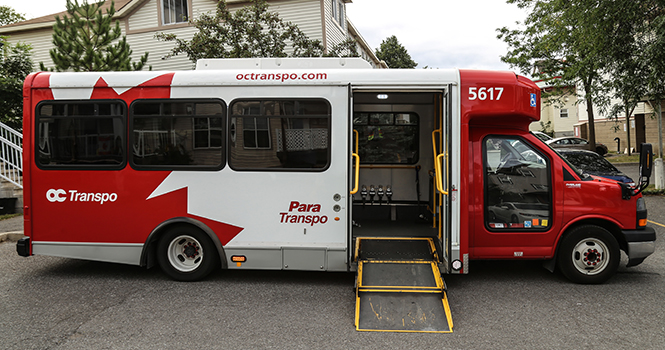 Para Transpo bus side ramp