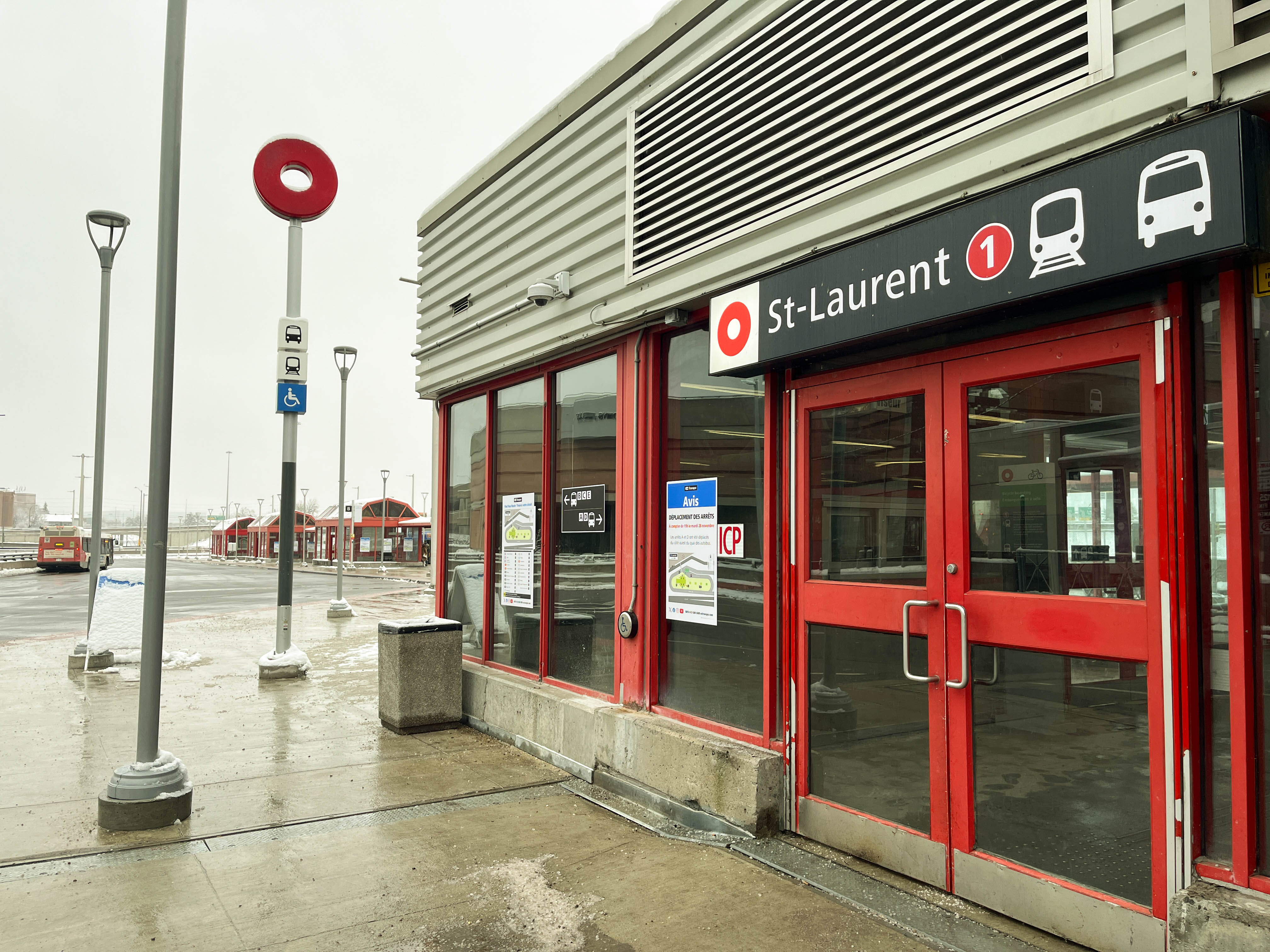 St-Laurent Station entrance