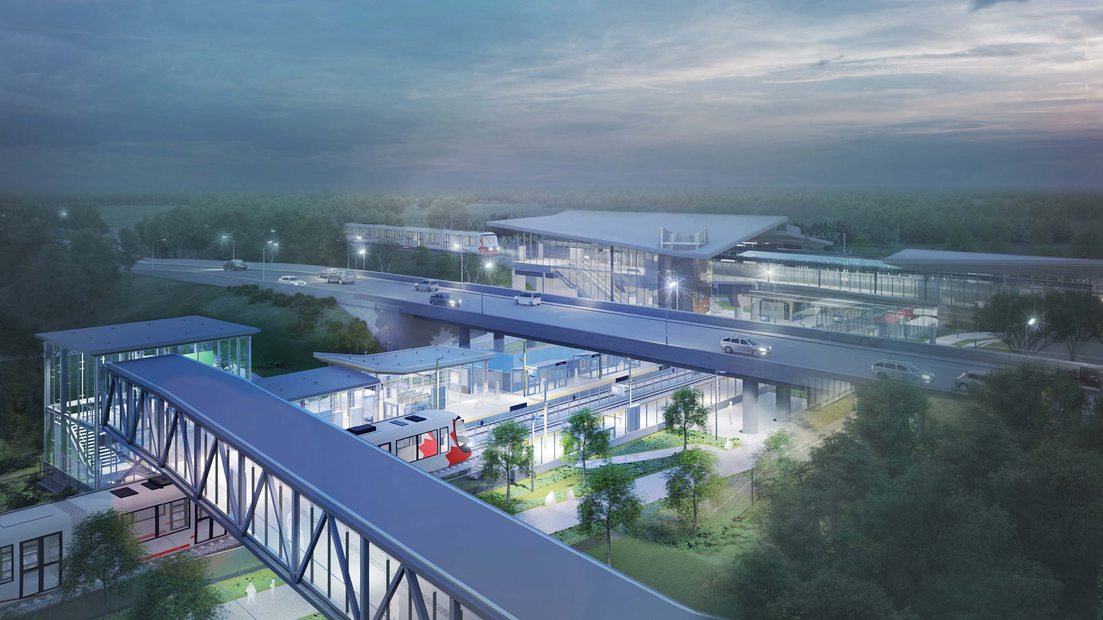 Render of Bayview station