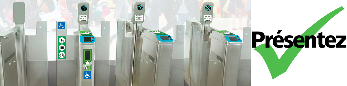 Tap your card at the fare gates