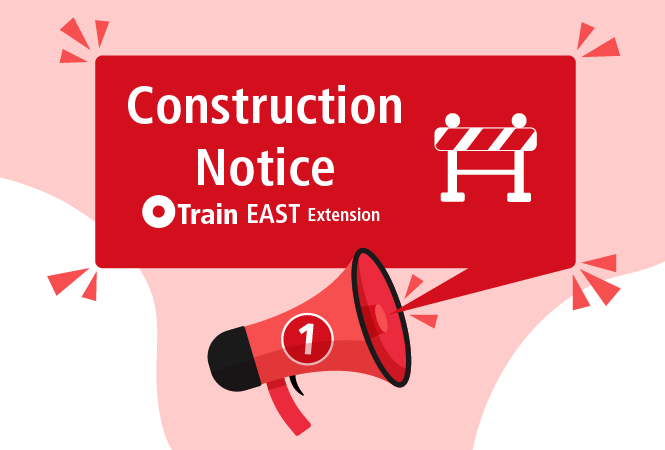 Image - Critical Closures Map - O-Train East Extension - August to October, 2024