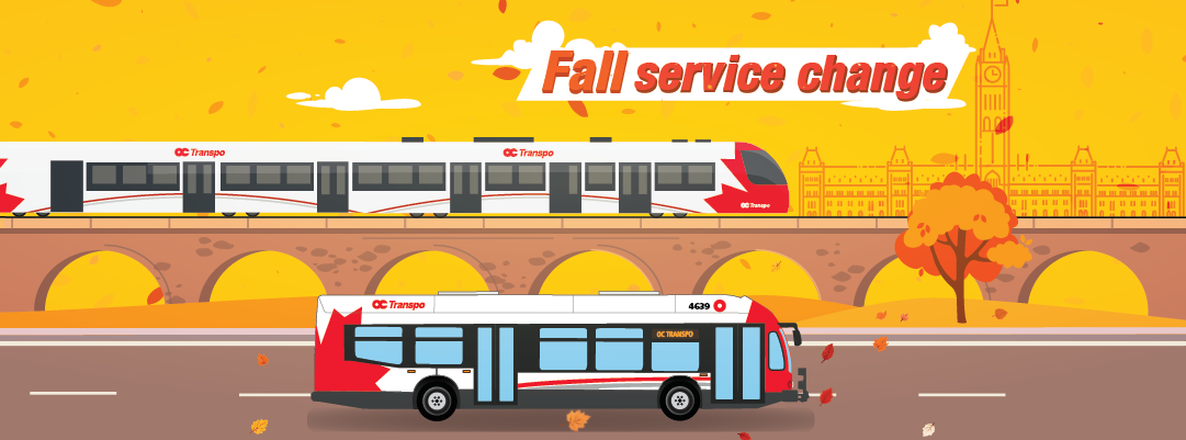 Fall 2024 service change banner