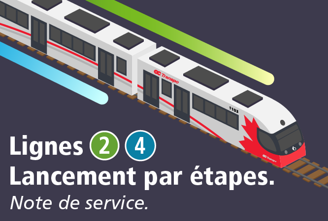 Image - 6 déc. : L’ouverture progressive des lignes 2 et 4 de l’O- Train commence le 6 janvier.